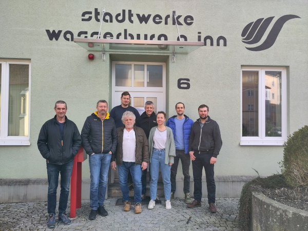 Treffen der Stadtwerke Wasserburg am Inn mit Wasserschutzlandwirten im Februar 2024